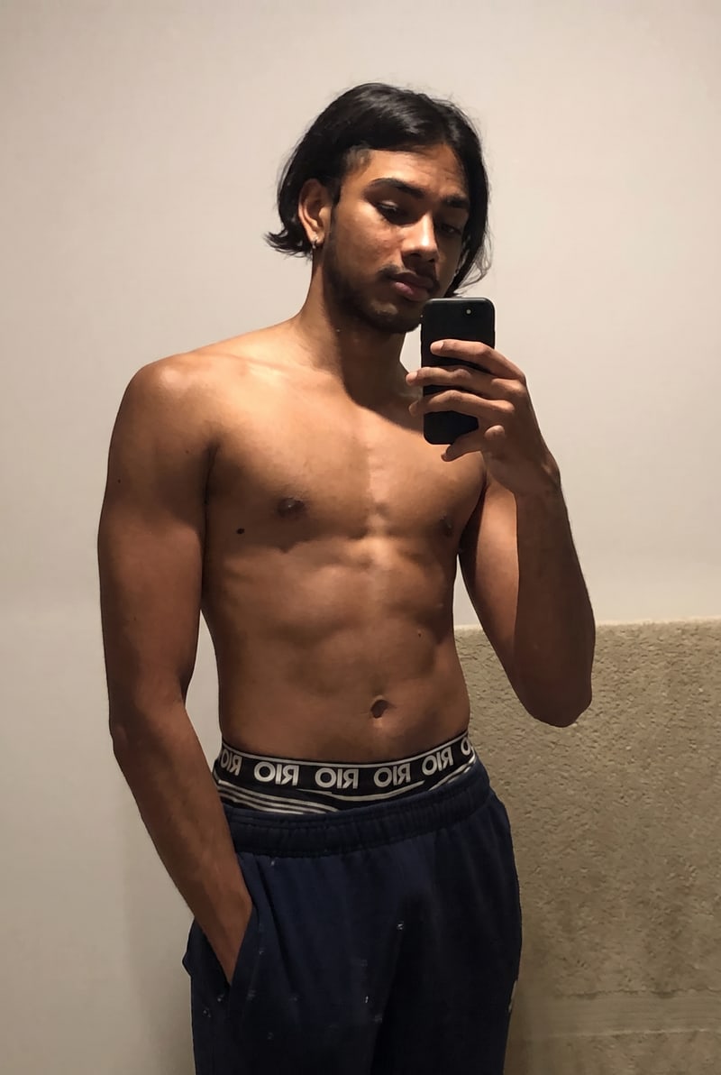 Hesh in January 2021 at 73 kg